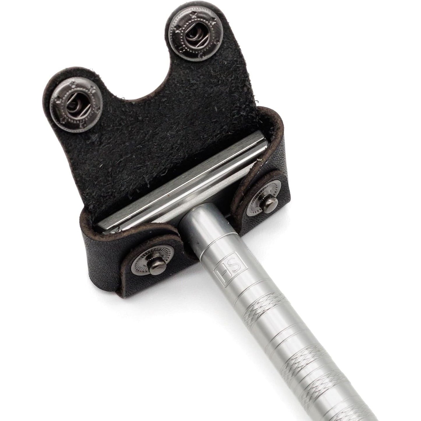 Henson Black Leather The Henson Razor Head Cover