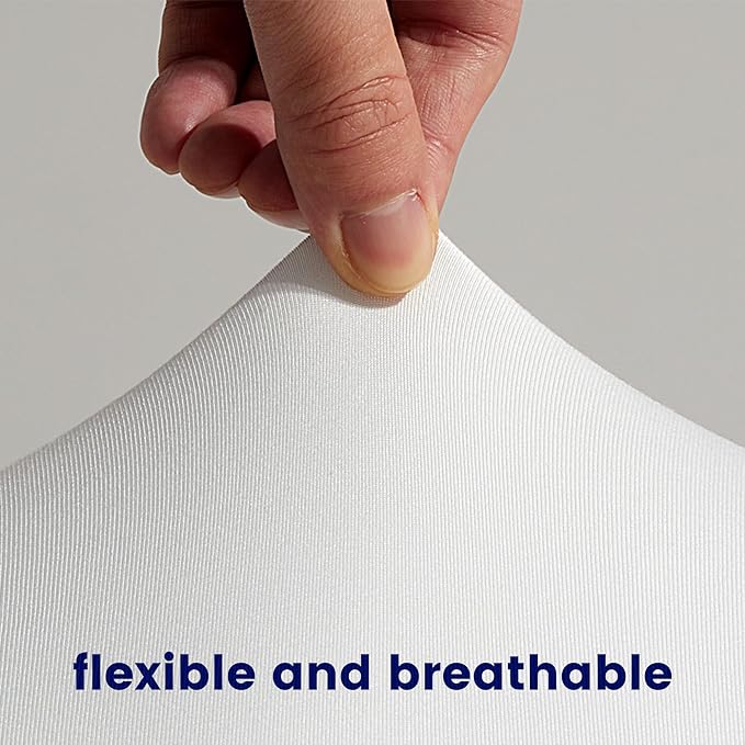 100% Microfiber Jersey Knit Sheet Set with Pillowcase-White