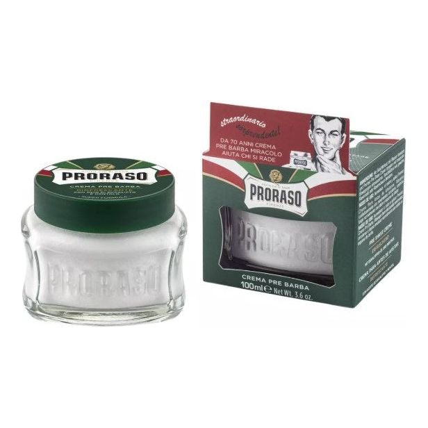 Proraso Pre-Shave Cream Eucalyptus & Menthol 3.6 Oz