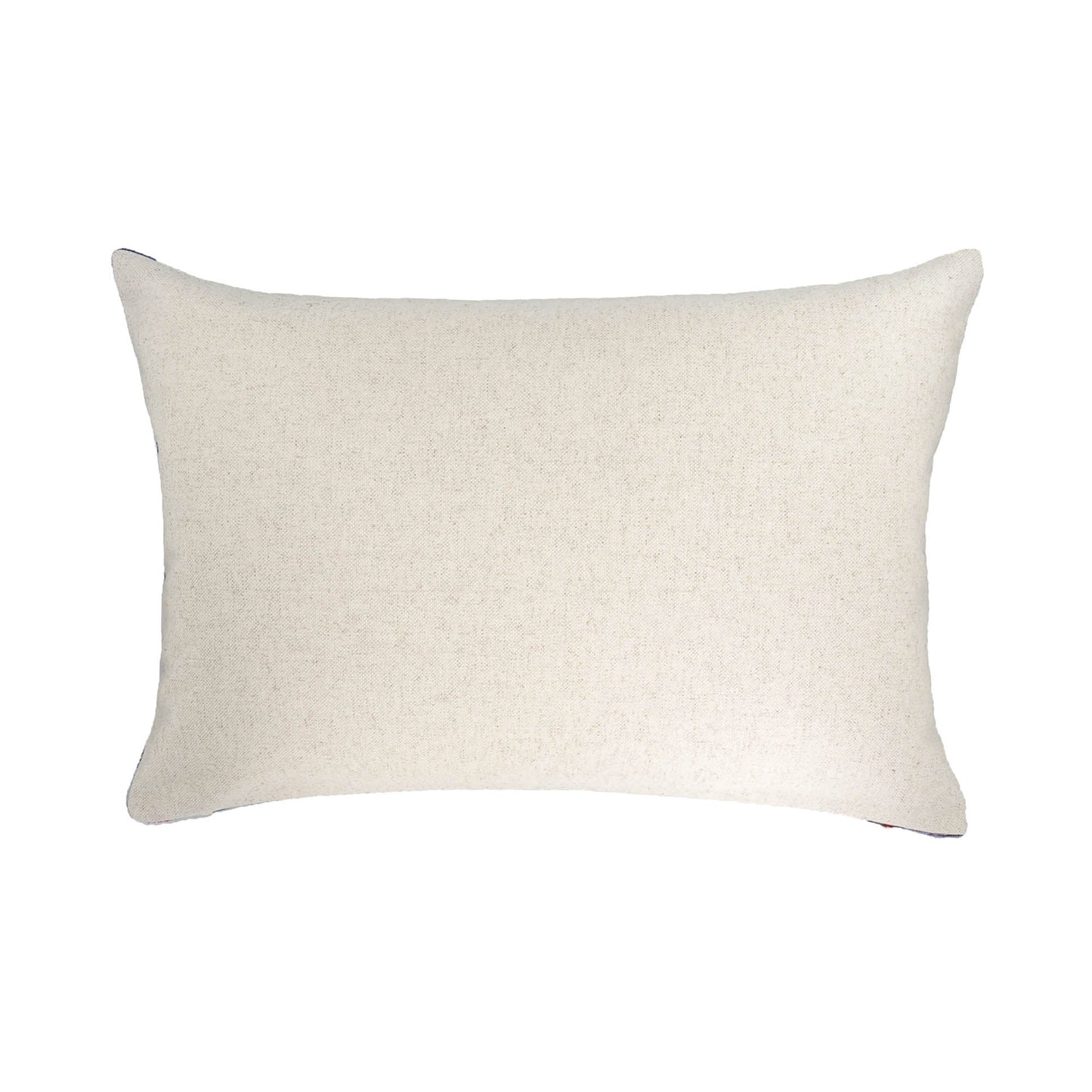 Bengali Silk Velvet Ikat Throw Pillow Cover 16 X 24