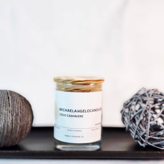 Coco Cashmere - Soy Wax Candle 11oz with Lid
