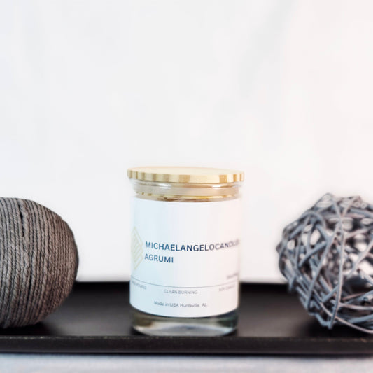 Agrumi - Soy Wax Candle 11oz with Lid