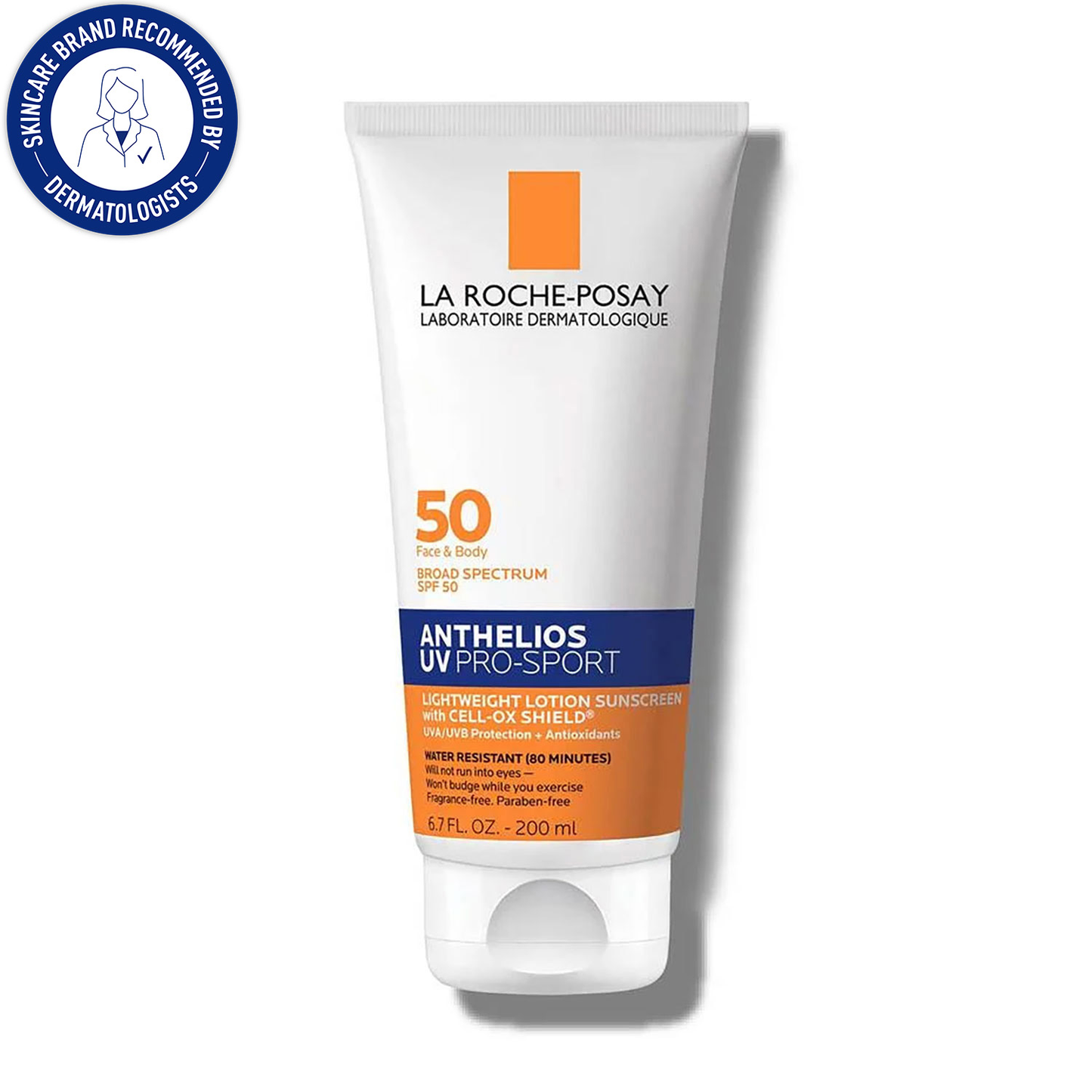 La Roche Posay UV Pro Sport Body Sunscreen SPF 50 - 6.76 Fl Oz