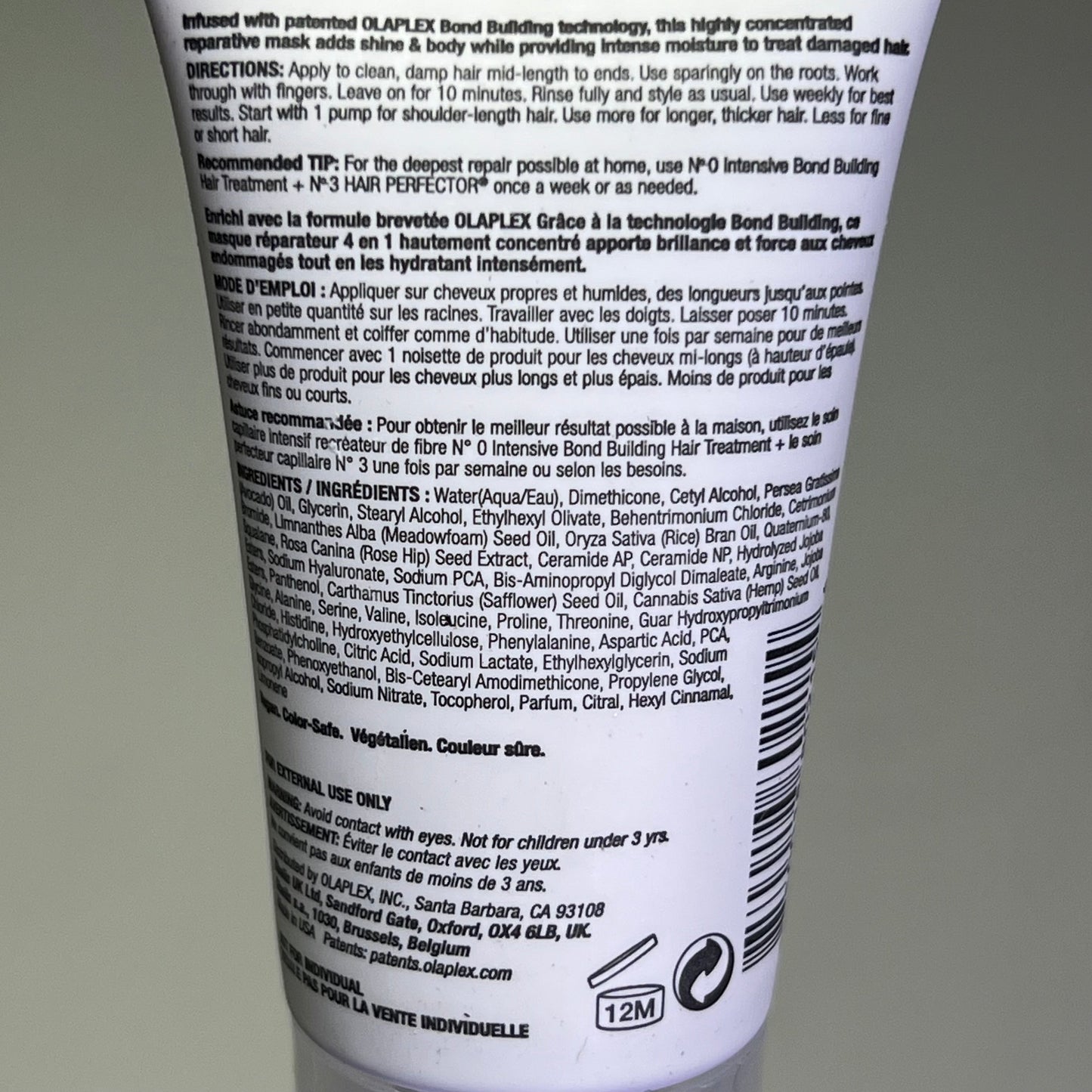 OLAPLEX (4 PIECE SET) Hair Repair & Strengthening Kit Intensive Bond Travel Sz