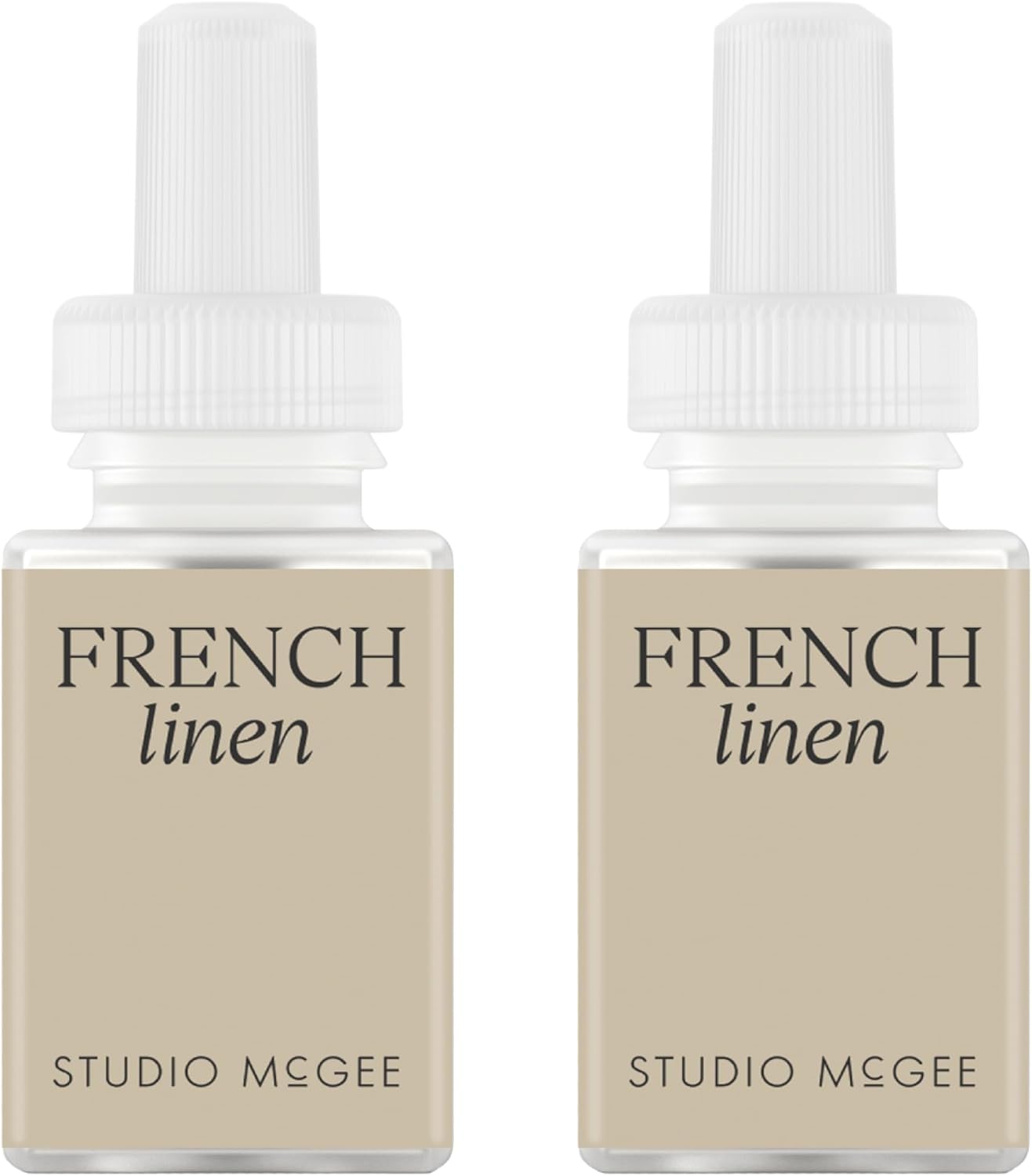 Pura x Studio McGee Home Scent Refill - Smart Air Diffuser - Up to 120-Hours of Luxury Fragrance per Refill - Home Essential - Clean & Safe Diffuser Fragrance - 2 Pack, Santal Vanilla