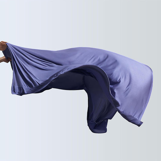 100% Microfiber Jersey Knit Sheet Set with Pillowcases-Navy