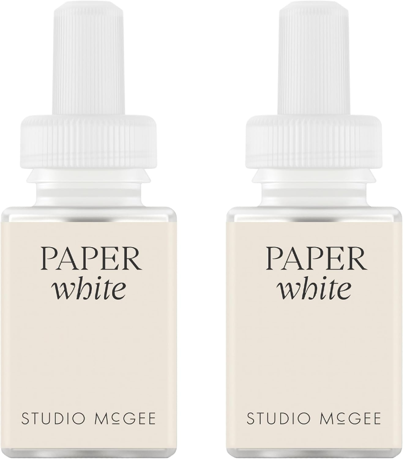 Pura x Studio McGee Home Scent Refill - Smart Air Diffuser - Up to 120-Hours of Luxury Fragrance per Refill - Home Essential - Clean & Safe Diffuser Fragrance - 2 Pack, Santal Vanilla