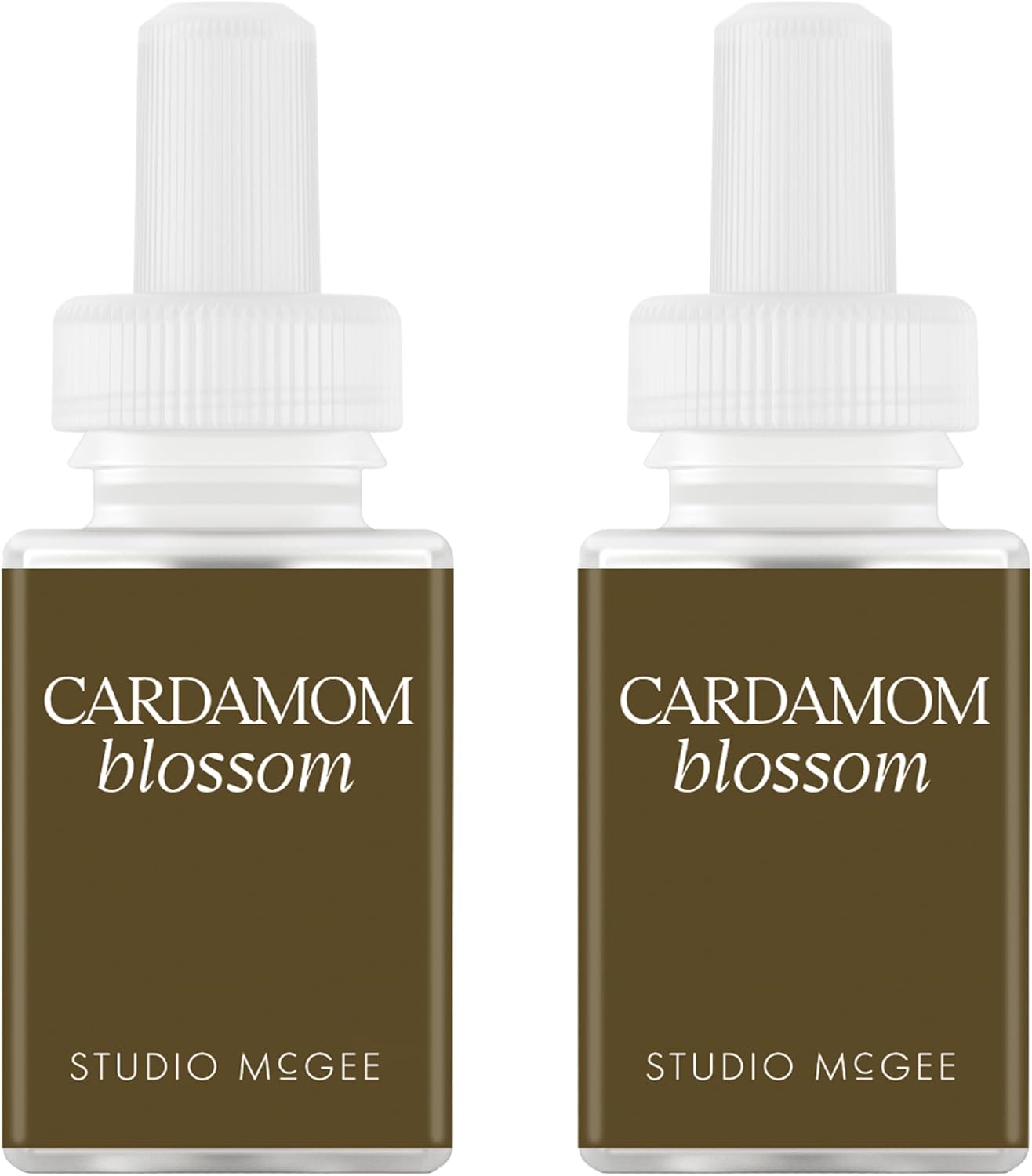 Pura x Studio McGee Home Scent Refill - Smart Air Diffuser - Up to 120-Hours of Luxury Fragrance per Refill - Home Essential - Clean & Safe Diffuser Fragrance - 2 Pack, Santal Vanilla