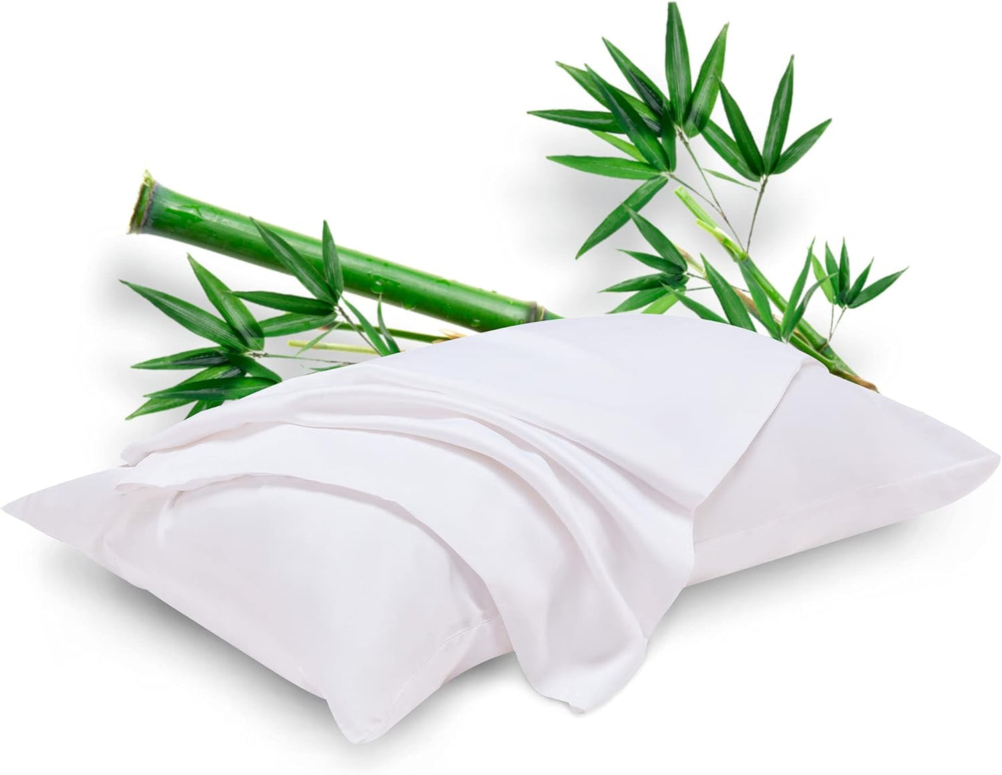 100% Rayon Bamboo Pillowcase Set of 2 Pack