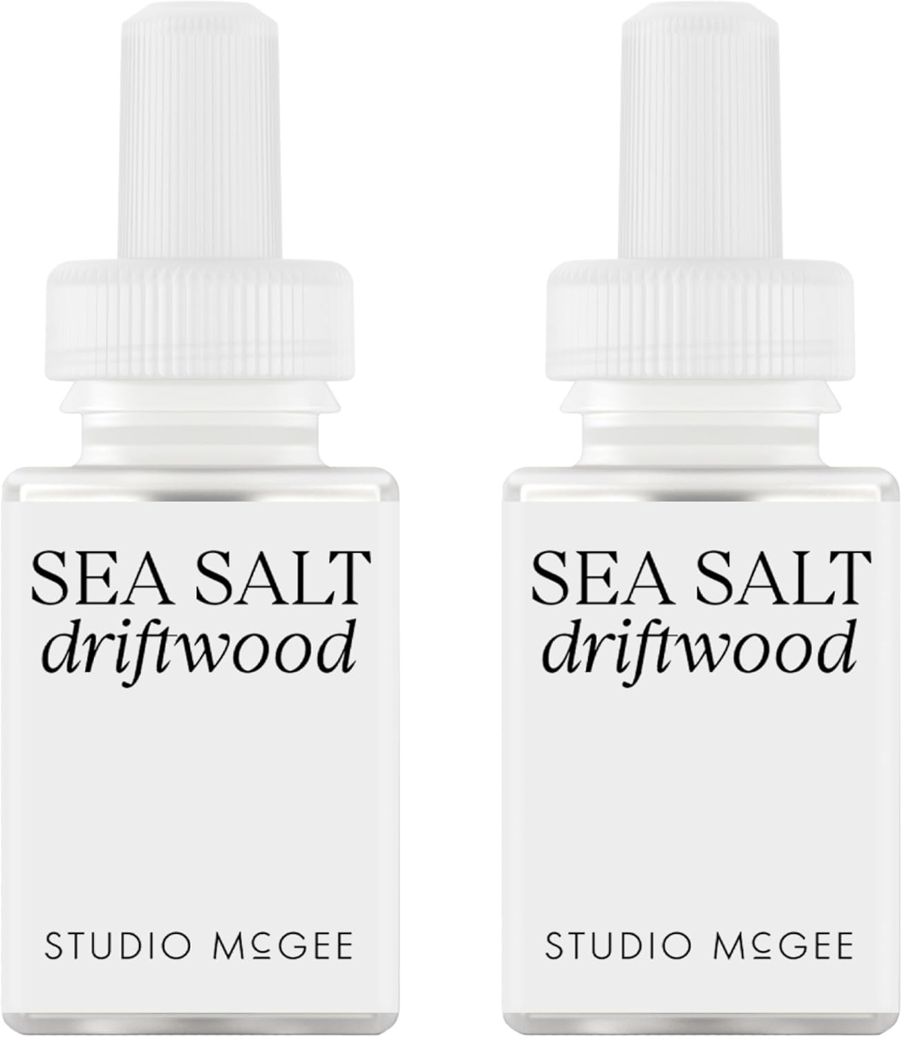 Pura x Studio McGee Home Scent Refill - Smart Air Diffuser - Up to 120-Hours of Luxury Fragrance per Refill - Home Essential - Clean & Safe Diffuser Fragrance - 2 Pack, Santal Vanilla