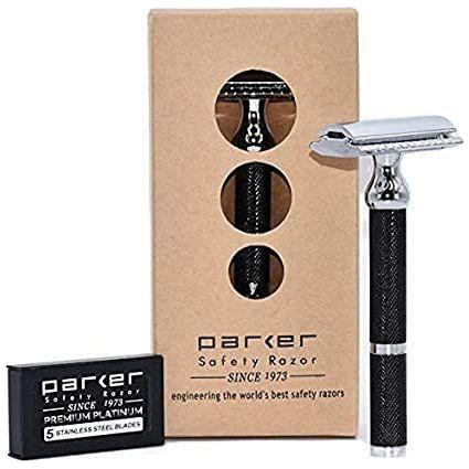Parker 71R Heavyweight Three Piece Double Edge Safety Razor