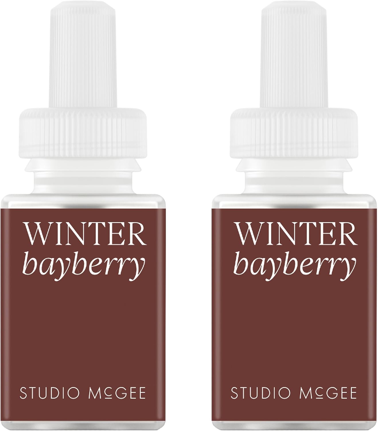 Pura x Studio McGee Home Scent Refill - Smart Air Diffuser - Up to 120-Hours of Luxury Fragrance per Refill - Home Essential - Clean & Safe Diffuser Fragrance - 2 Pack, Santal Vanilla