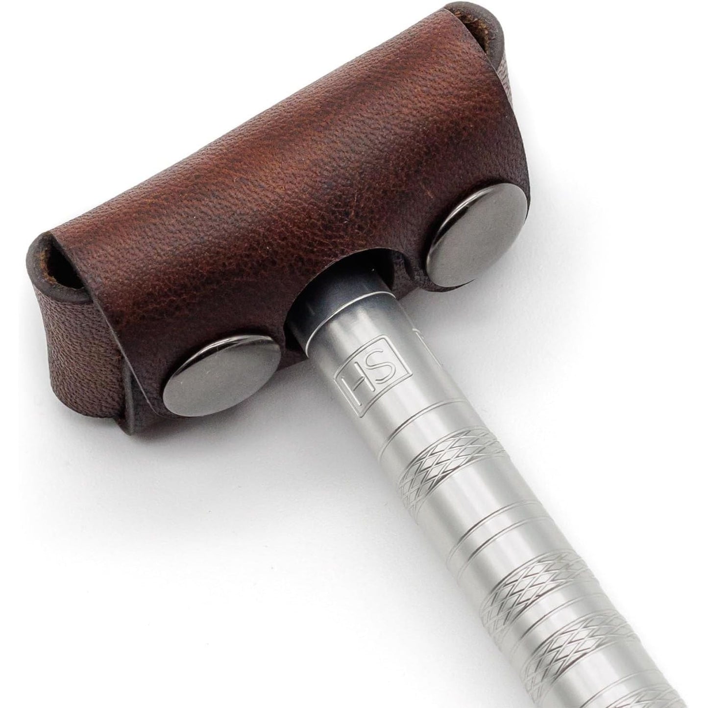Henson Brown Leather The Henson Razor Head Cover