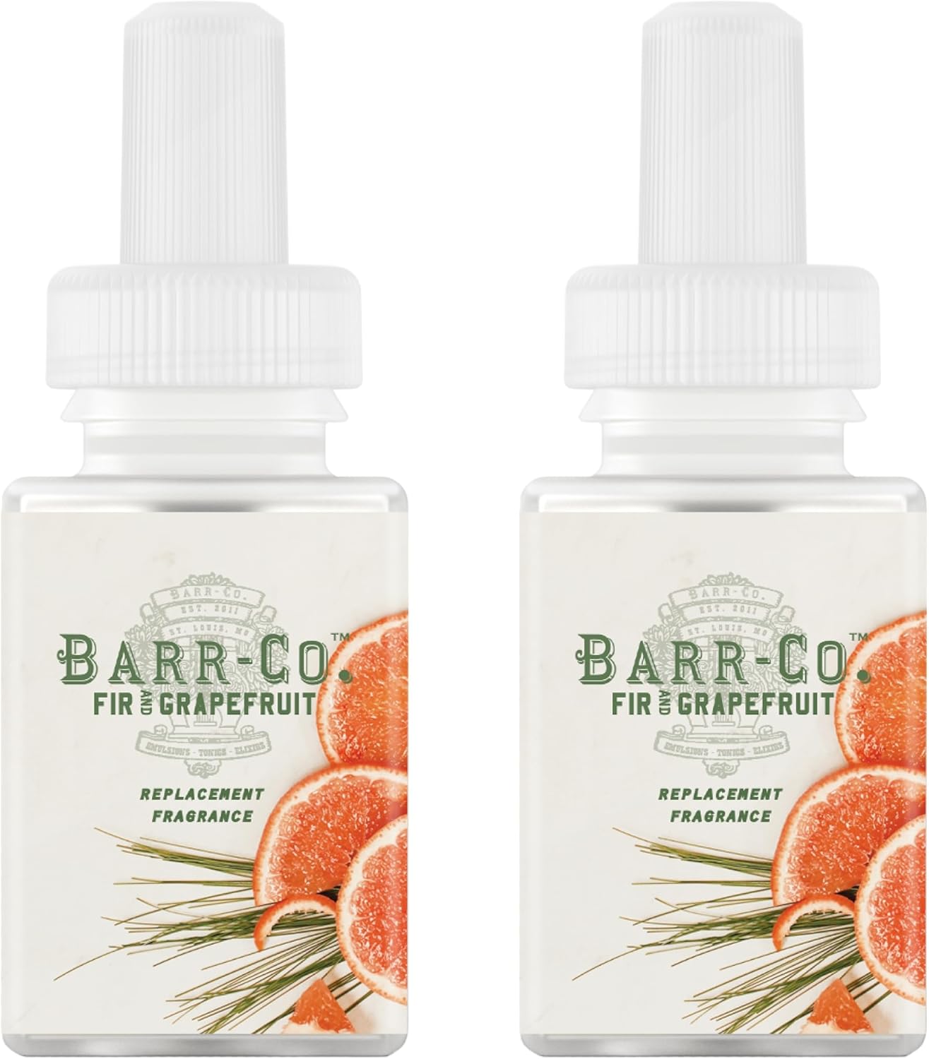 Pura & Barr-Co. Home Scent Refill - Smart Home Air Diffuser Fragrance - Up to 120-Hours of Premium Fragrance per Refill - Household Essential - Clean & Safe Diffuser - 2 Pack, Original Scent