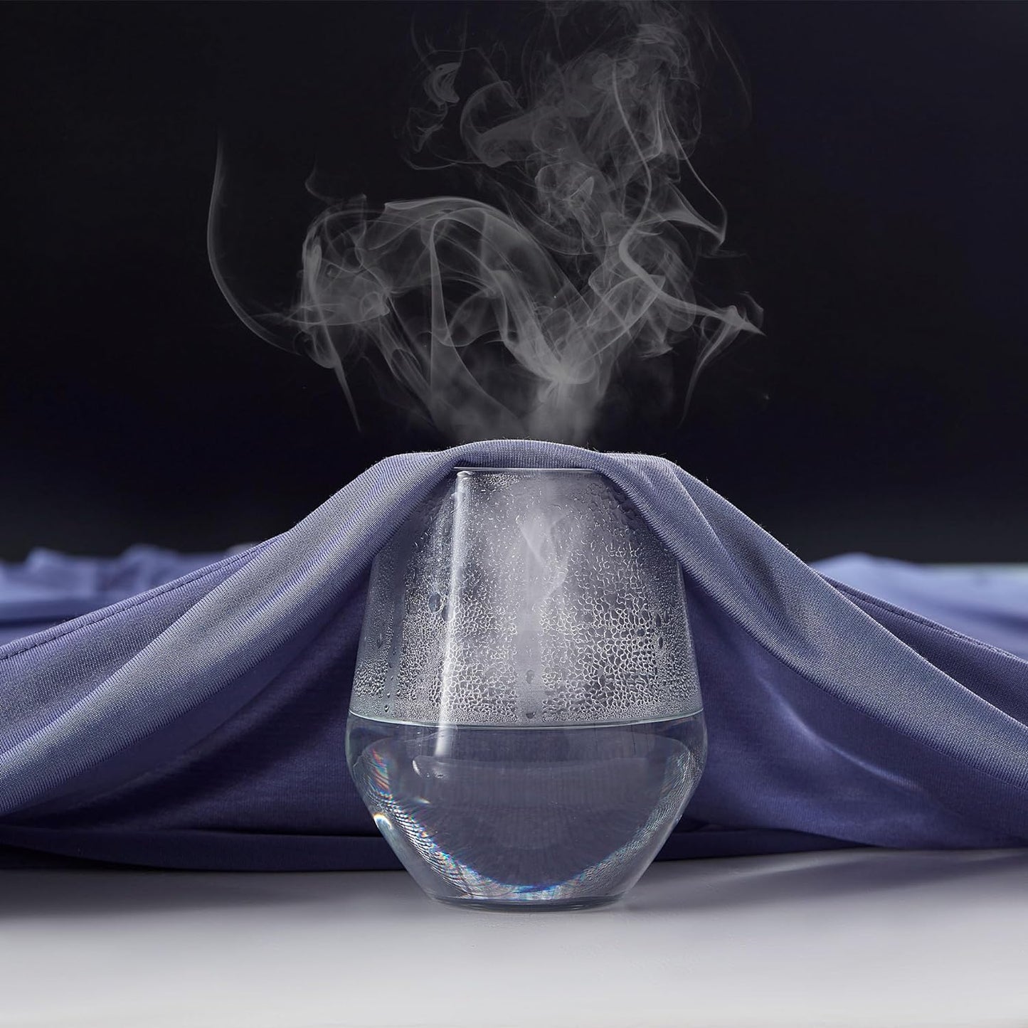 100% Microfiber Jersey Knit Sheet Set with Pillowcases-Navy