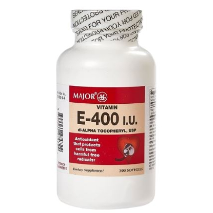 Vitamin E Supplement – 180 mg (400 IU) – 300 ct Softgels