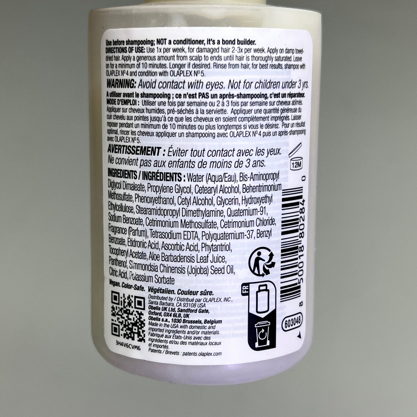 OLAPLEX (4 PIECE SET) Hair Repair & Strengthening Kit Intensive Bond Travel Sz