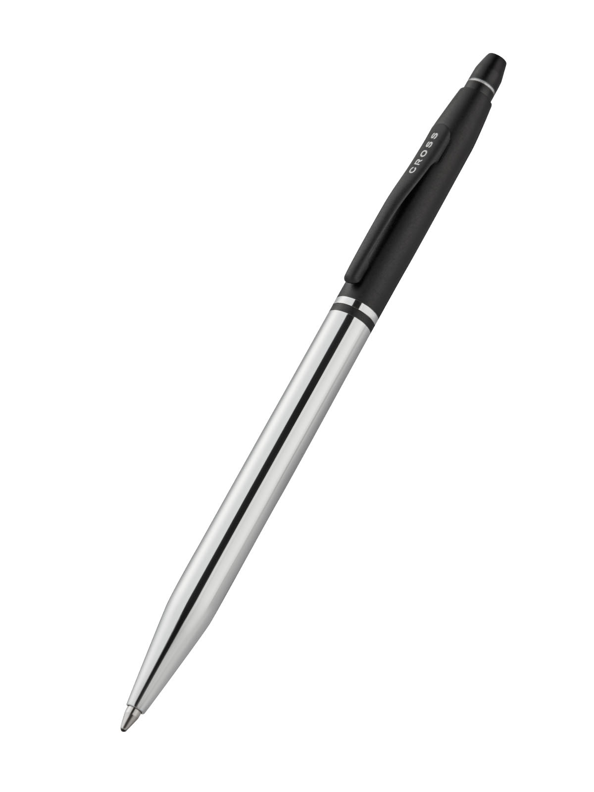 Click™ Tuxedo Chrome Ballpoint Pen