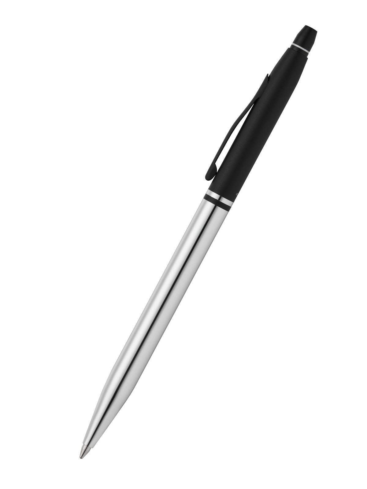 Click™ Tuxedo Chrome Ballpoint Pen