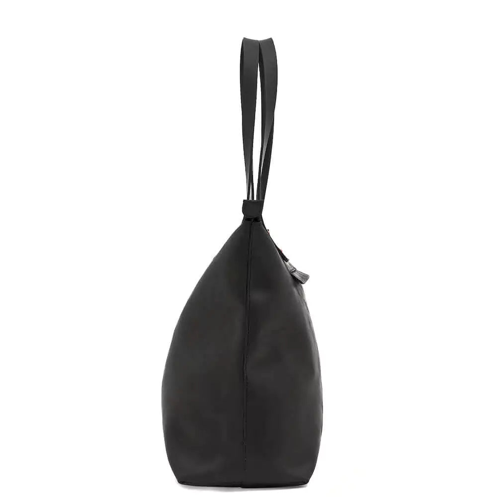 Eden LARGE Leather Tote Bag - Zippered