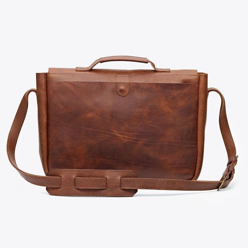 Nisolo Loreto Leather Messenger Bag