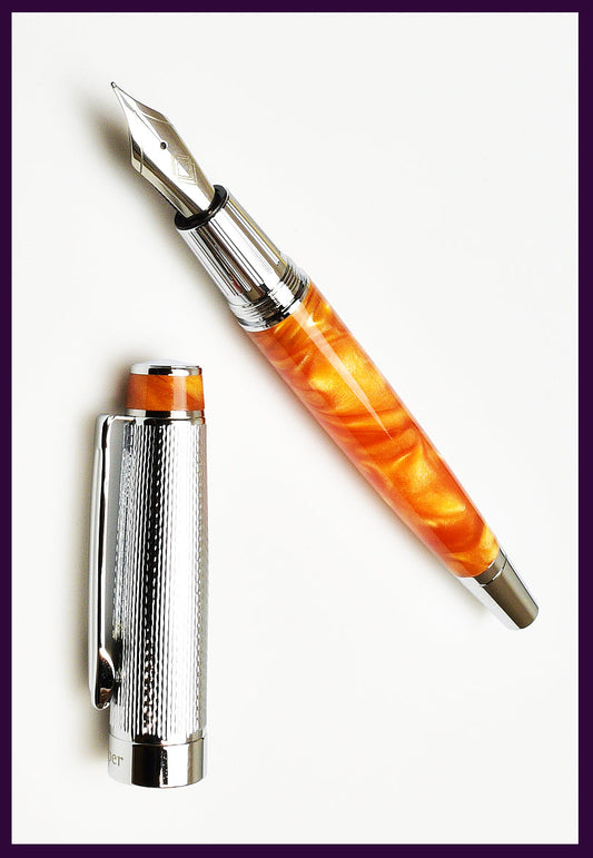 Piper Winslow Amber Fountain Pen