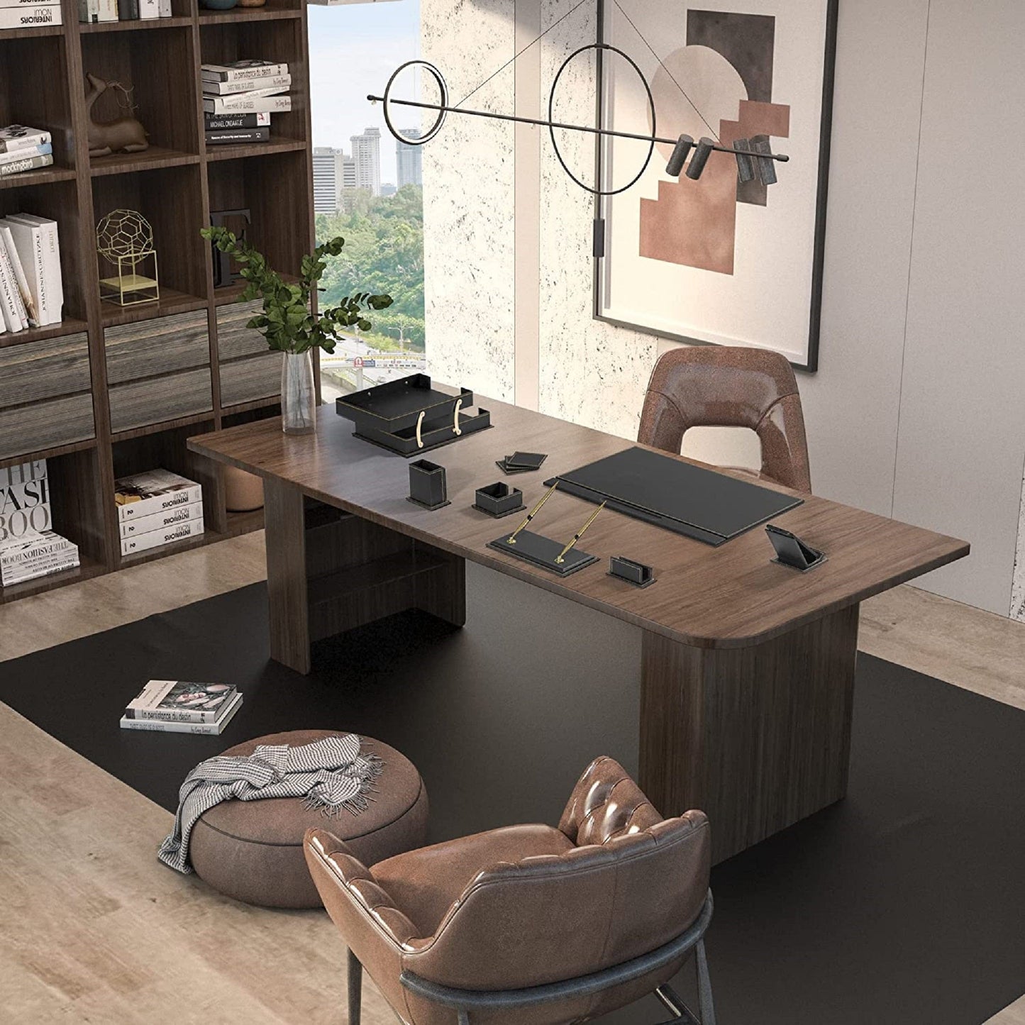 MOOG Classic Desk Organizer - Tan - 12 PCS