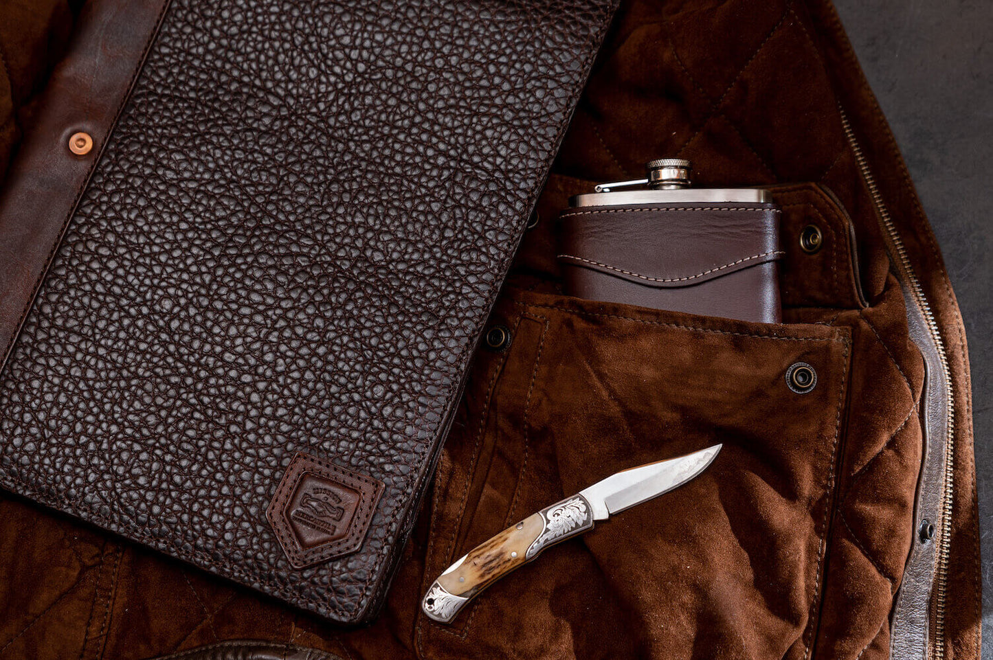 Theodore Leather Padfolio