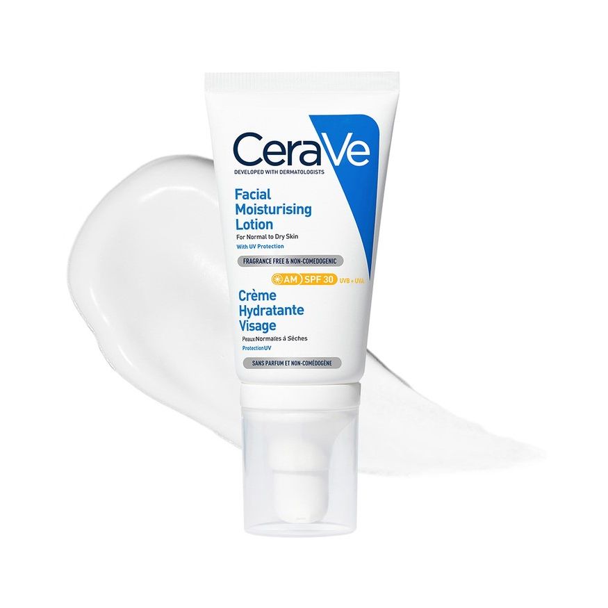 Cerave Day moisturizer for normal to dry facial skin with SPF30