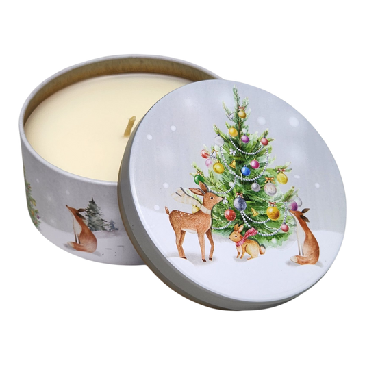 Forest Friends Sugar Cookie Candle - Warm Holiday Fragrance