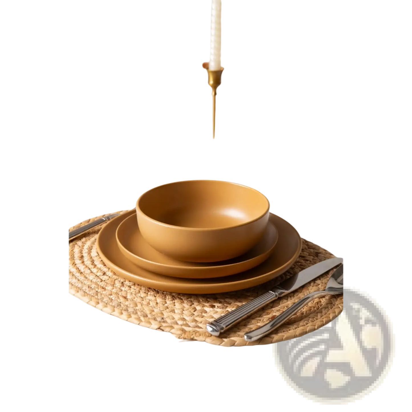 12-Piece Stoneware Dinnerware Sets With Mugs  Microwave & Dishwasher Safe Non-Toxic Dinner Plates Bowls Set  Stackable Matte Glaze Kitchenware For 3