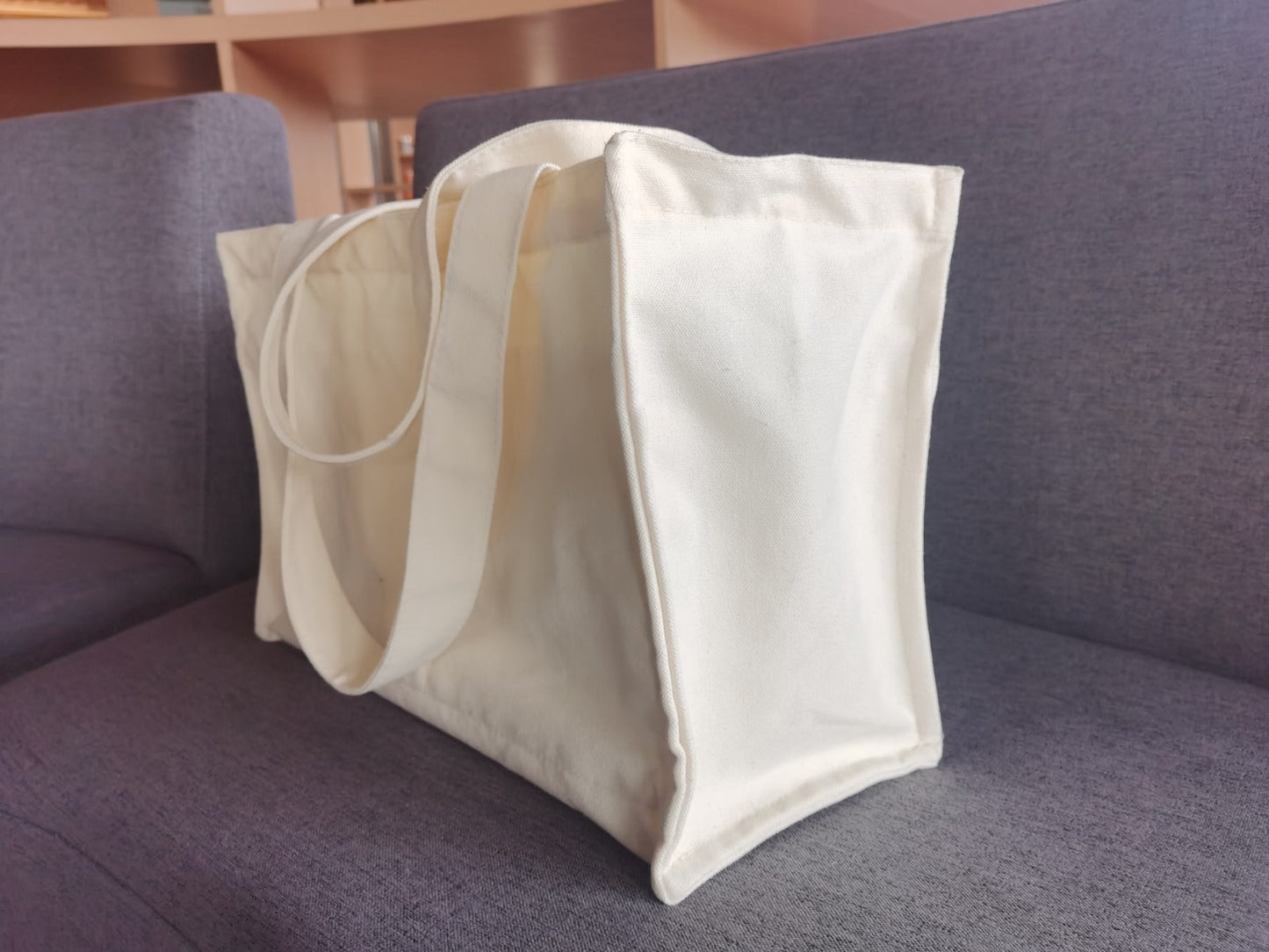 Reusable Tote Mesh Bag w/6 Internal Sleeves.