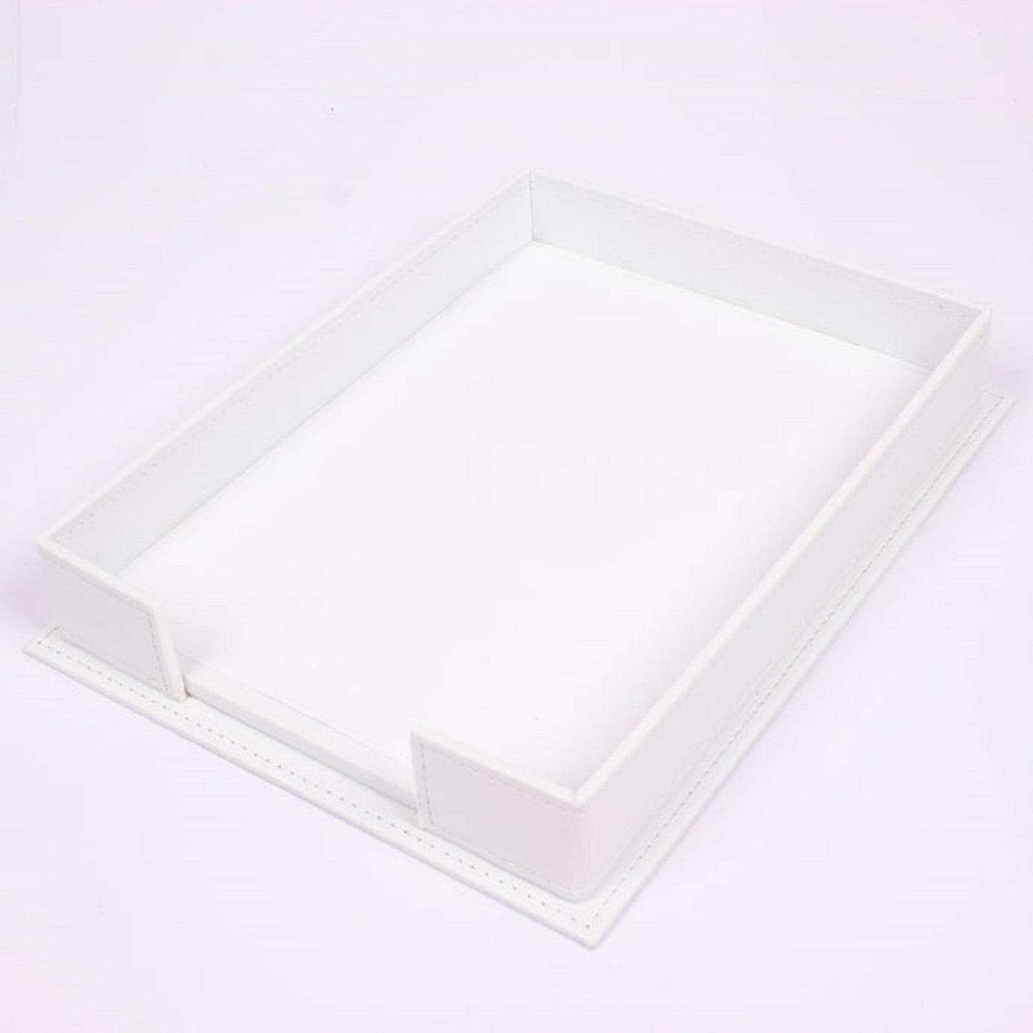 MOOG Luxury Desk Set - Single Document Tray- Brown - 13 PCS